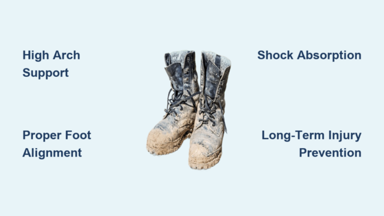 Heavy Work Boots Need Arch Support for Comfort & Safety