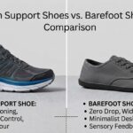 Arch support shoes vs barefoot shoes comparison
